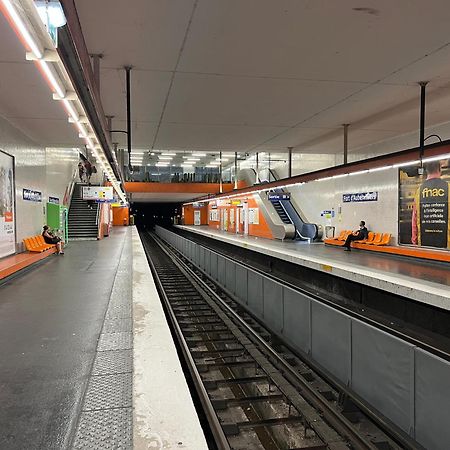 Grand F3 60M2 Pour 6 Personnes - Paris 19Eme - Stade De France - La Villette Обервил Екстериор снимка