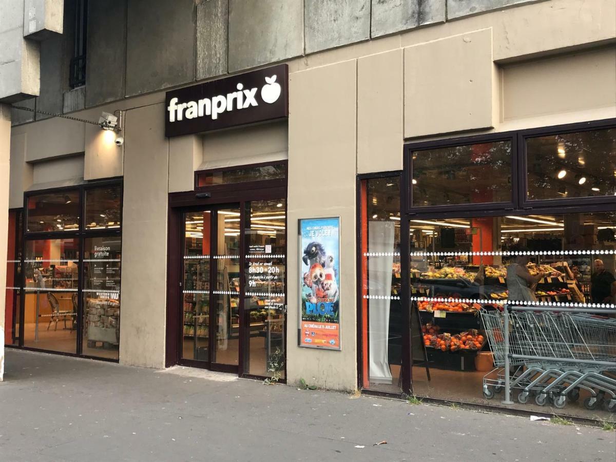 Grand F3 60M2 Pour 6 Personnes - Paris 19Eme - Stade De France - La Villette Обервил Екстериор снимка